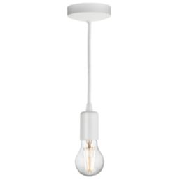 Knightsbridge  Contemporary Pendant Matt White