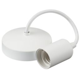 Knightsbridge  Contemporary Pendant Matt White