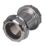 FloPlast CW08 Compression Uni Waste Coupler Chrome 40mm x 40mm