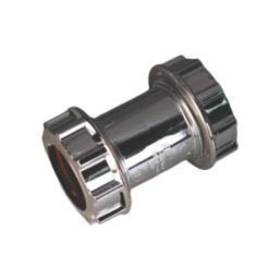 FloPlast CW08 Compression Uni Waste Coupler Chrome 40mm x 40mm