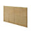 Forest Super Lap  Fence Panels Natural Timber 6' x 4' Pack of 3