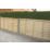 Forest Super Lap  Fence Panels Natural Timber 6' x 4' Pack of 3