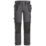 Snickers 6271 Work Trousers Steel Grey  31" W 30" L