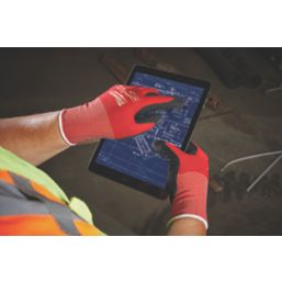 Milwaukee Cut Level 1/A Gloves Red Medium