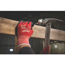 Milwaukee Cut Level 1/A Gloves Red Medium