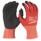 Milwaukee Cut Level 1/A Gloves Red Medium