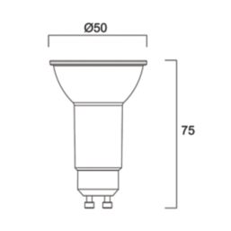 Sylvania Refled  GU10 LED Light Bulb 345lm 4.5W