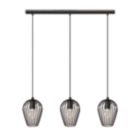 Eglo Newtown 3-Light Pendant Black