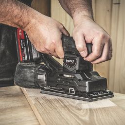 Trend T18S/TSSB 18V Li-Ion TXLi  Cordless Third Sheet Sander - Bare