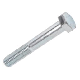 Easyfix  Bright Zinc-Plated High Tensile Steel Hex Bolts M12 x 80mm 50 Pack