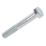 Easyfix  Bright Zinc-Plated High Tensile Steel Hex Bolts M12 x 80mm 50 Pack