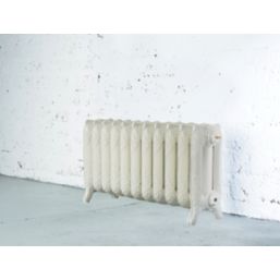 Arroll 470mm x 914mm 3378BTU Cream Cast Iron 3 Column Radiator