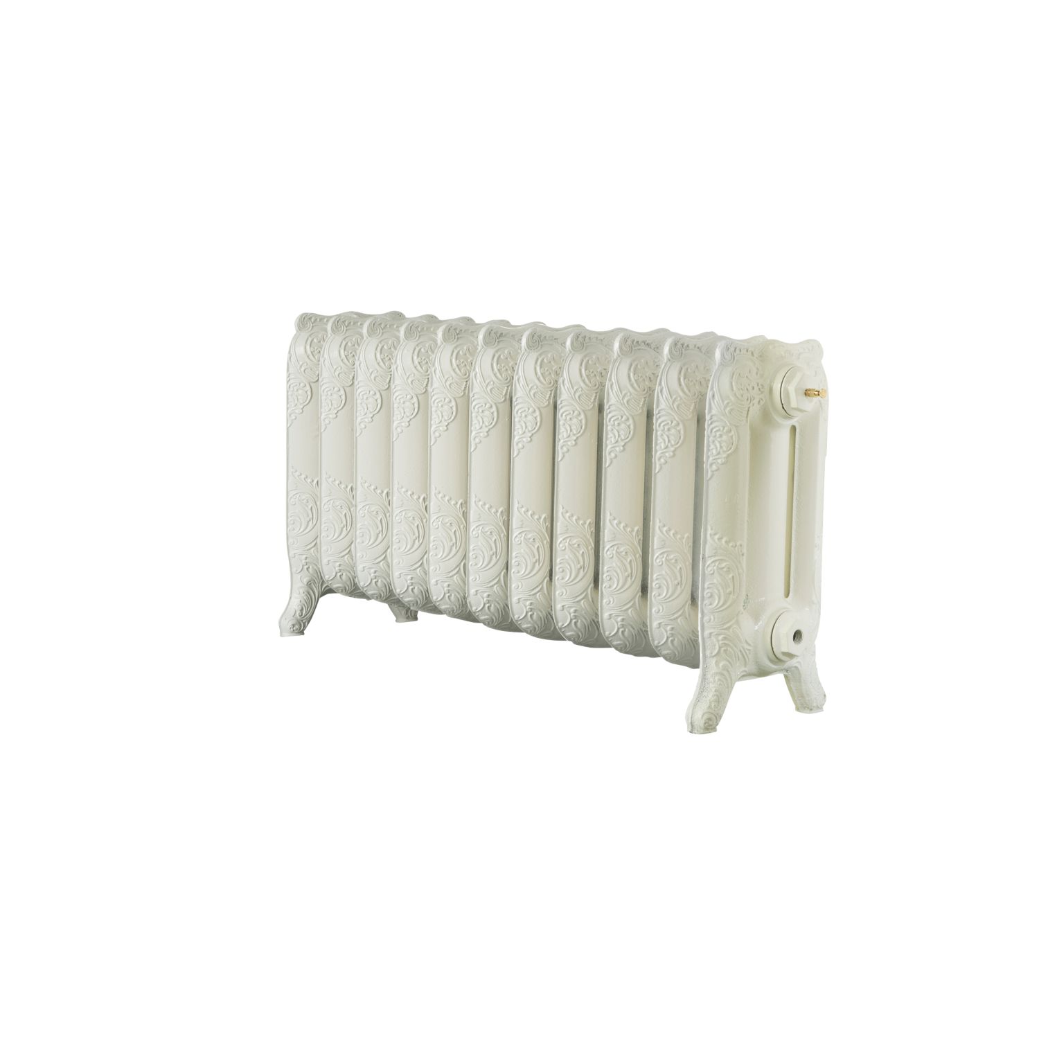 Arroll 470mm x 914mm 3378BTU Cream Cast Iron 3 Column Radiator (4015P)