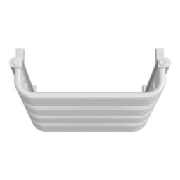 Flomasta U-Shape 760mm x 500mm 1402BTU White Vertical Designer Radiator
