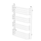 Flomasta U-Shape 760mm x 500mm 1402BTU White Vertical Designer Radiator