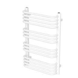 Flomasta U-Shape 760mm x 500mm 1402BTU White Vertical Designer Radiator