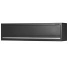 Bunker Black 1-Door Wall Cabinet 1360mm x 280mm x 350mm