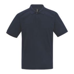 Regatta Recycle.Me Pique Polo Shirt Navy X Small 37" Chest