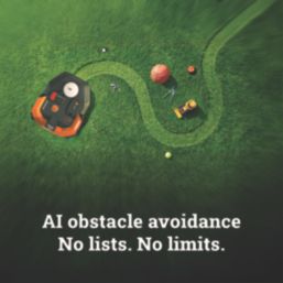 Worx 240V 5.0Ah Li-Ion PowerShare Brushless Cordless 22cm WR318E Vision Cloud Robotic Lawn Mower