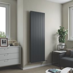 Ximax Harold 1800mm x 600mm 5048BTU Anthracite Vertical Designer Radiator