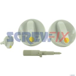 Worcester Bosch 87120001040 ROTARY HANDLES LIGHT GREY