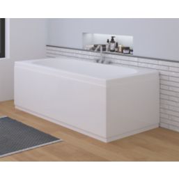 Highlife Bathrooms  Adjustable Front Bath Panel 1600mm Gloss White
