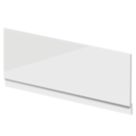 Highlife Bathrooms Halite Adjustable Front Bath Panel 1600mm Gloss White 2 Pieces