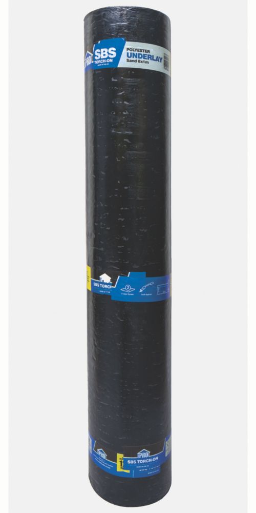 Roof Pro Torch On Roofing Felt Underlay 8m X 1m Screwfix