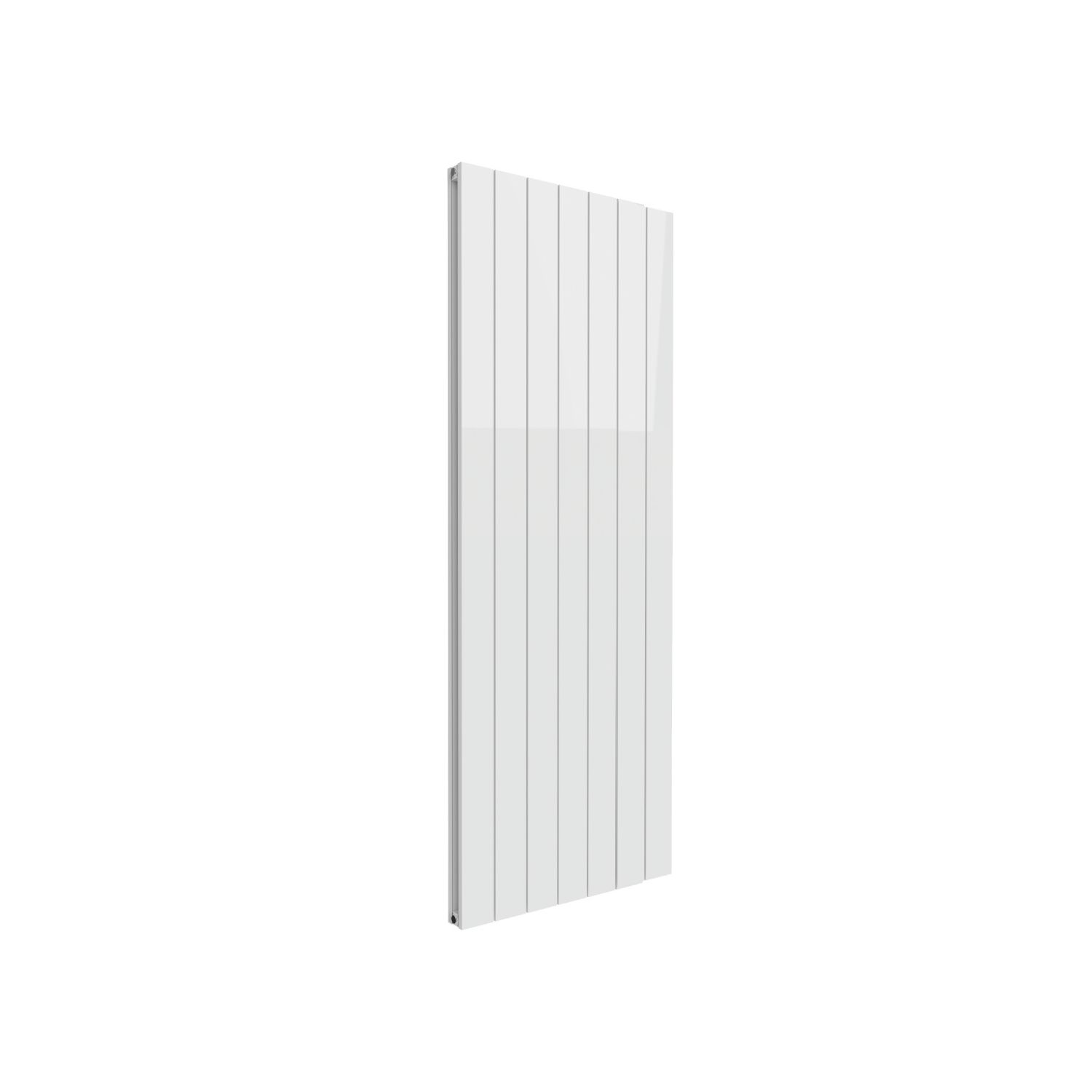 Reina Casina 1800mm x 660mm 7179BTU White Vertical Aluminium Radiator (401LG)