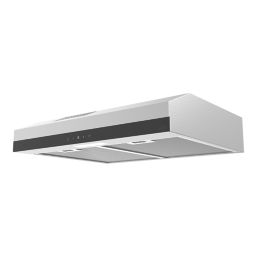 Refurb Cooke & Lewis  Cooker Hood 598mm Grey