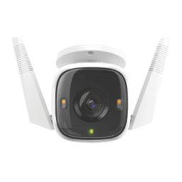 TP-Link Tapo C320WS Mains-Powered White Wireless 1440p Outdoor Square Smart Camera