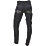 Hard Yakka Raptor Cuff Trousers Black 30" W 32" L