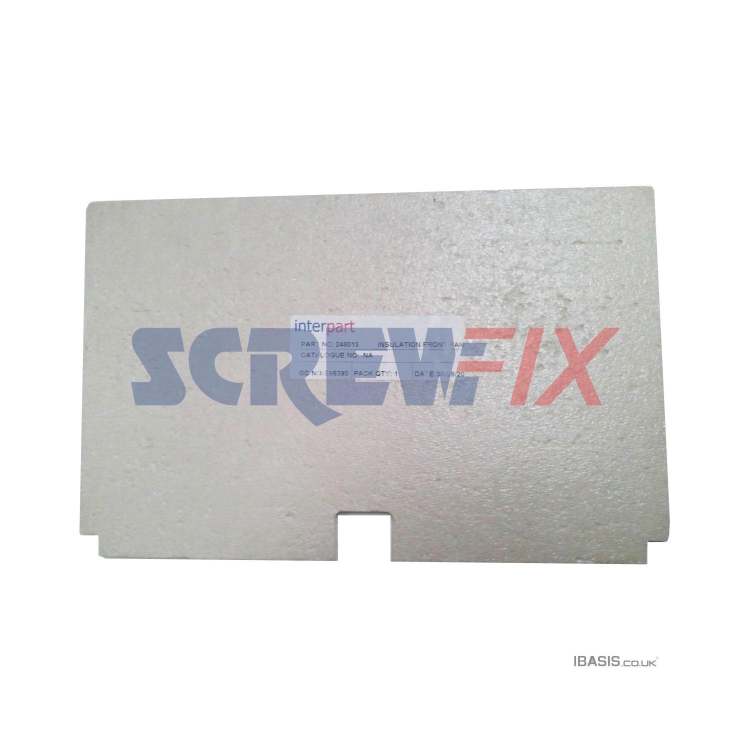 Baxi 248013 Insulation Front Panel (401TP)