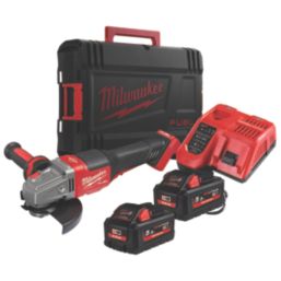 Milwaukee M18FHSAG125XPDB 552X 18V 2 x 5.5Ah Li Ion RedLithium