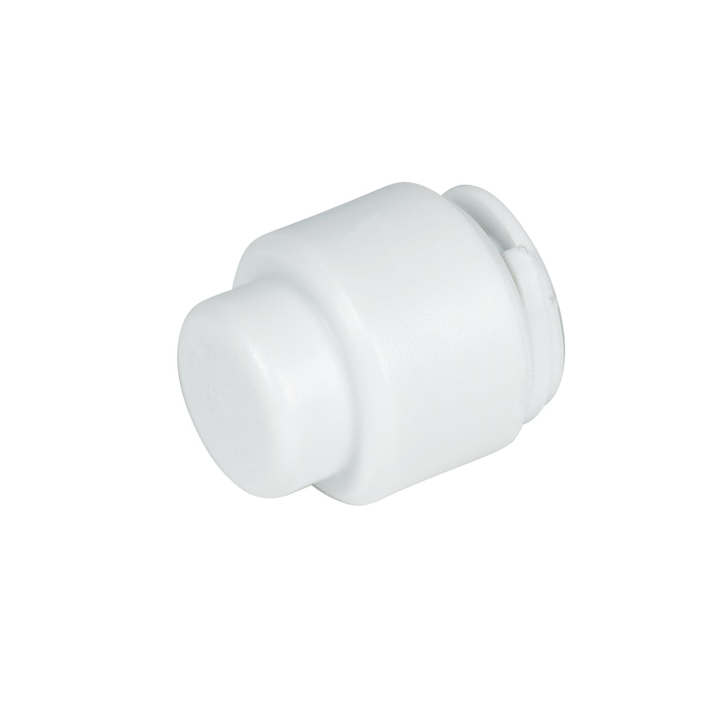 FloFit Plastic Push-Fit Stop Ends 15mm 2 Pack (40223)
