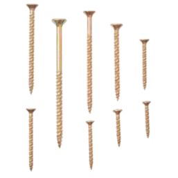TurboGold PZ Double-Countersunk Woodscrews Trade Pack 1400 Pcs