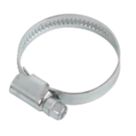 Easyfix Blue Zinc-Plated Hose Clips 25-40mm 10 Pack