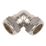 Flomasta  Brass Compression Equal 90° Elbow 22mm