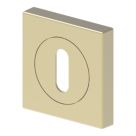 Cooke & Lewis Lormel Standard Escutcheon (Pair) Satin Brass 52mm