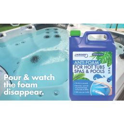 Jarder  CL-AFHT-5L Anti Foam for Hot Tubs 5Ltr