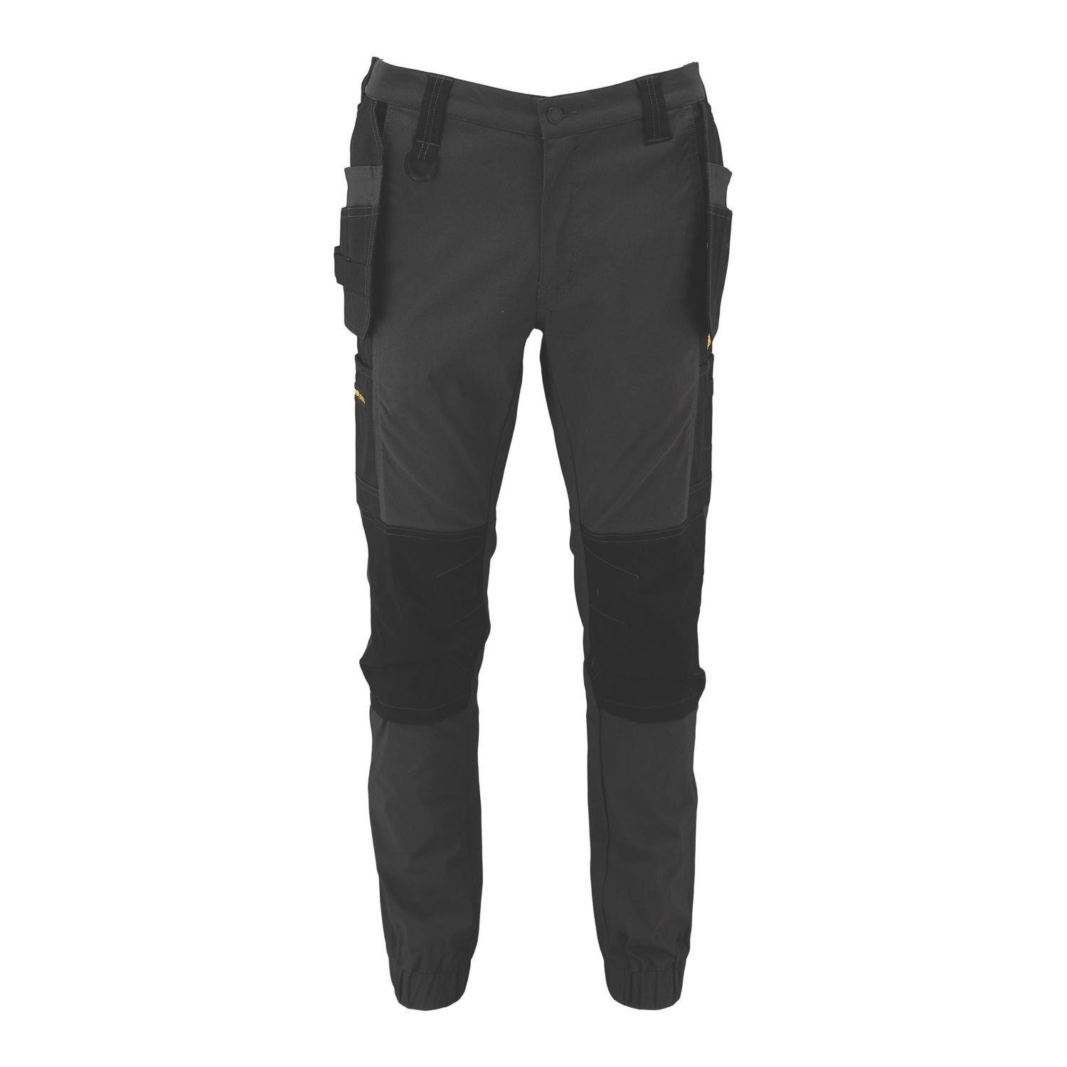 DEWALT Pritchard Stretch Work Joggers Grey / Black 34" W 31" L (402EJ)