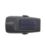 Essentials  Outdoor LED Solar-Powered Spike Light Black 15lm