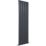 Kudox AluLite Arc 1800mm x 470mm 3994BTU Black Vertical Designer Radiator