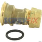 Worcester Bosch 87161480040 15MM SERVICE CONNECTOR
