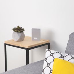 Byron DBY-22321 Battery-Powered Wireless Doorbell White/Grey