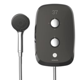 Aqualisa eSense Space Grey/Black Chrome 8.5kW  Electric Shower