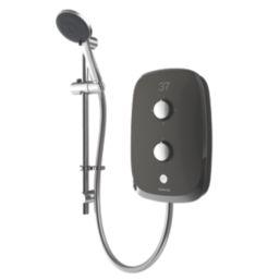 Aqualisa eSense Space Grey/Black Chrome 8.5kW  Electric Shower