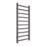 Reina 1200mm x 500mm 1662BTU Anthracite Flat Designer Towel Radiator