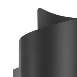 Eglo Montarello Outdoor LED Wall Light Black 4W 1200lm