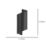 Eglo Montarello Outdoor LED Wall Light Black 4W 1200lm